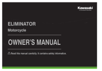 Kawasaki-Eliminator-Owners-Manual-Maintenance-Section 2024-2